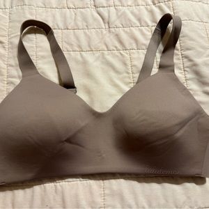 Tan Lululemon bra size 34B in excellent condition. Never worn.